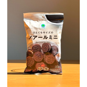 패밀리마트 노아루 미니 68g 쿠키앤크림 샌드 편의점 일본 간식