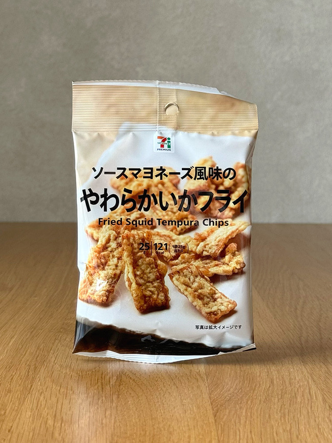 Sale 세븐일레븐 야와라카 오징어 후라이 25g 일본 편의점 안주