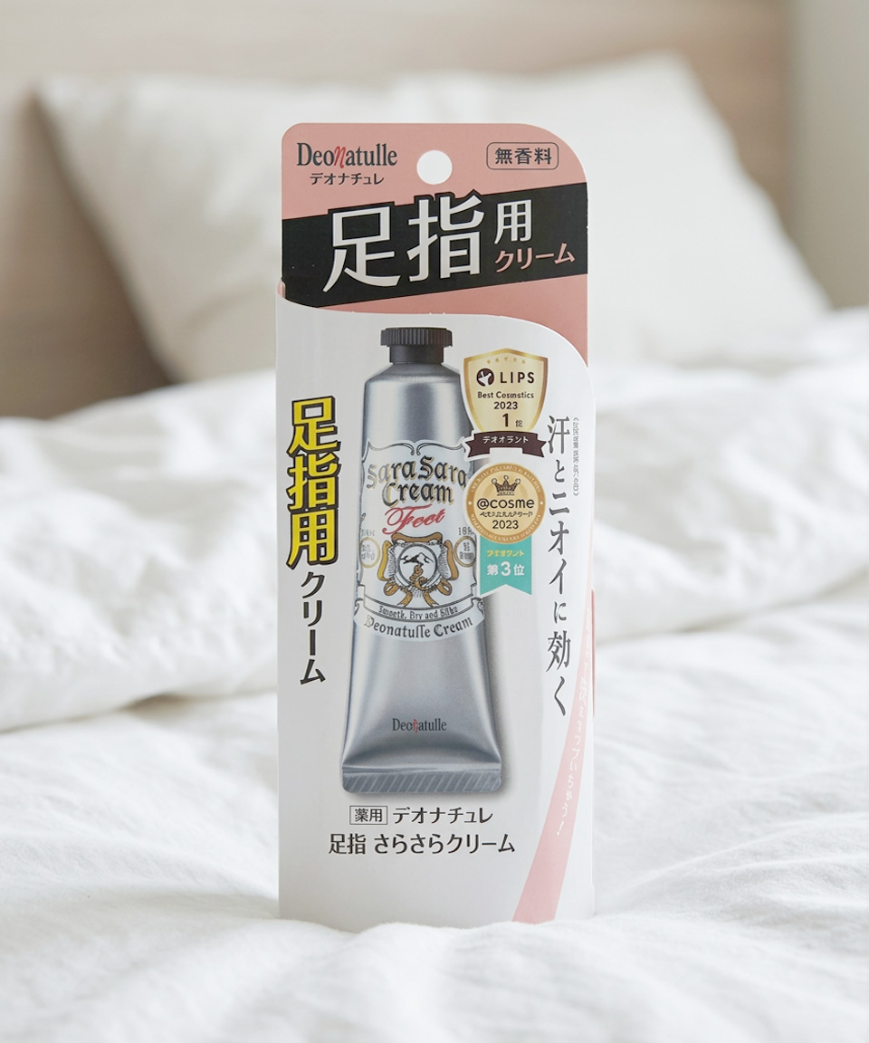 데오나츄레 일본 데오드란트 무향료 사라사라 발냄새 제거 풋크림, 30g, 1개