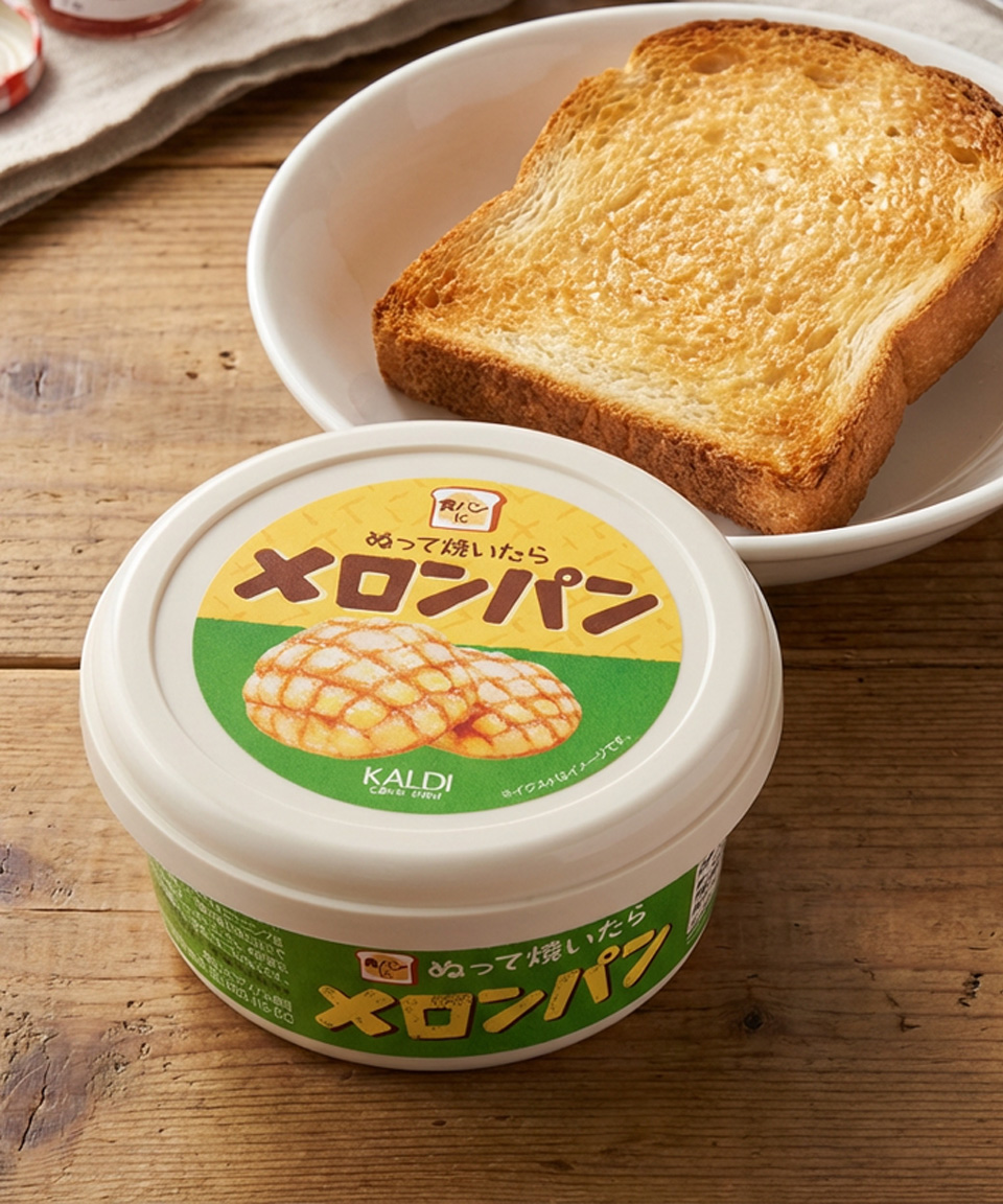 칼디 메론빵 스프레드 110g 일본 스프레드 잼