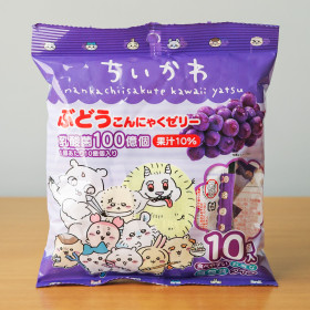 일본 젤리 요코오 치이카와 곤약젤리 포도맛 10개입