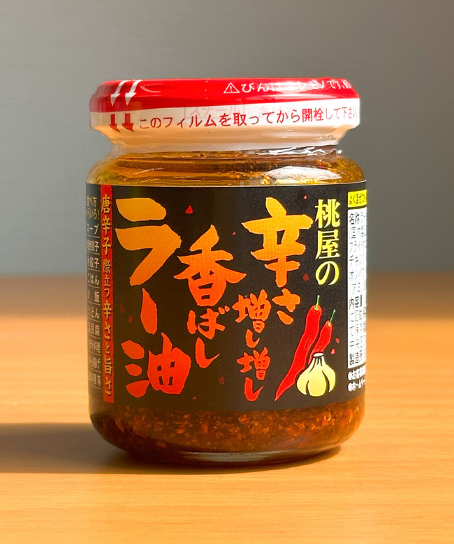 모모야 라유 매운맛 105g 고추기름 일본 소스