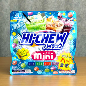 [ 모리나가 ] 하이츄 미니 파우치 60g / 네 가지 맛 하이츄 파우치 / 일본 젤리
