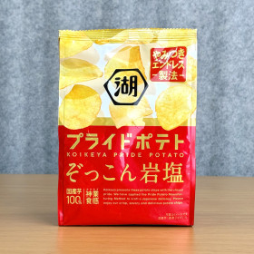 일본 간식 코이케야 프라이드 포테이토 암염 소금맛 55g 감자칩
