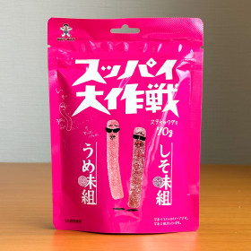 일본 젤리 왕왕재팬 슷파이 대작전 매실 / 시소, 70g, 1개