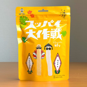 일본 젤리 왕왕재팬 슷파이 대작전 파인애플 / 리치, 65g, 1개