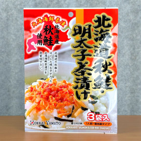 [ 홋카이야마토 ] 홋카이도 아키쟈케멘타이코차즈케 22.5g / 일본 오차즈케
