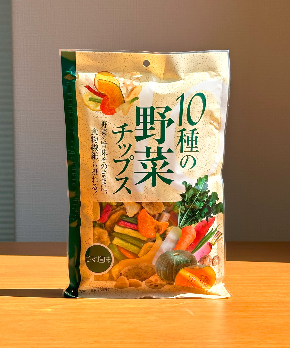 일본 간식 아지겐 10종 야채칩 우스시오 110g 야채 슬라이스