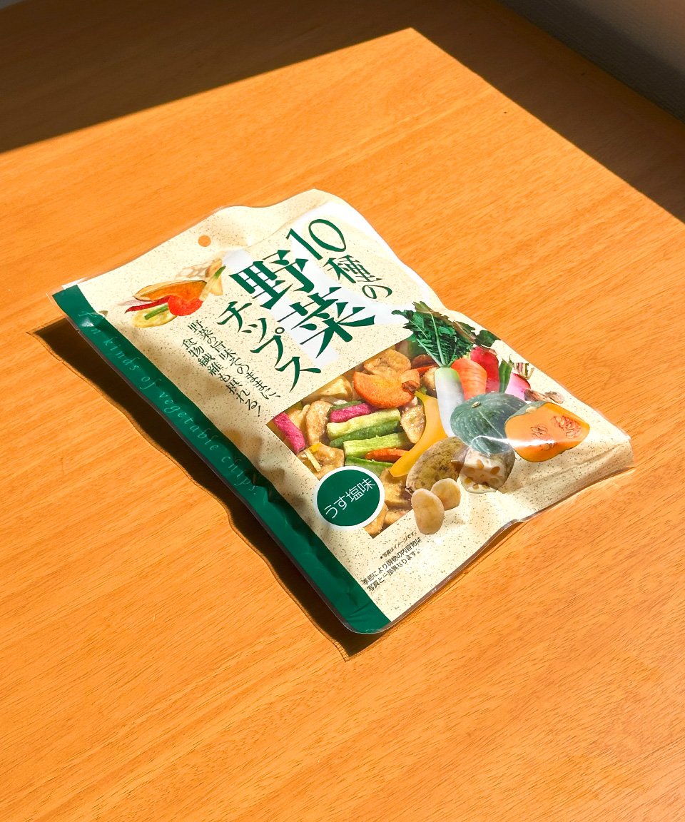일본 간식 아지겐 10종 야채칩 우스시오 110g 야채 슬라이스