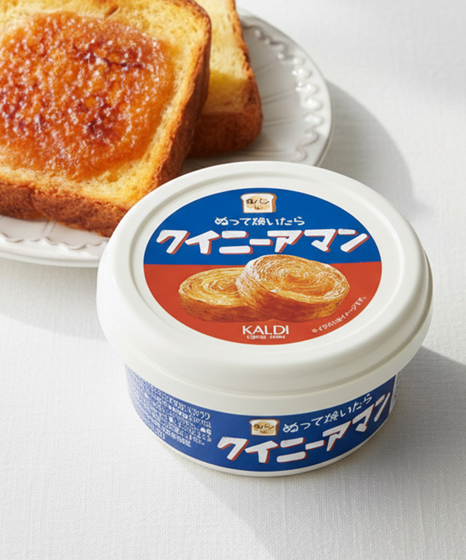 칼디 퀸아망 스프레드 110g 일본 스프레드 잼