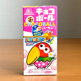 모리나가 초코볼 3종 / 일본 초콜릿 딸기, 25g, 1개