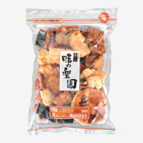[ 마루히코 ] 아지노 라쿠엔 230g / 믹스 센베이 / 일본 과자