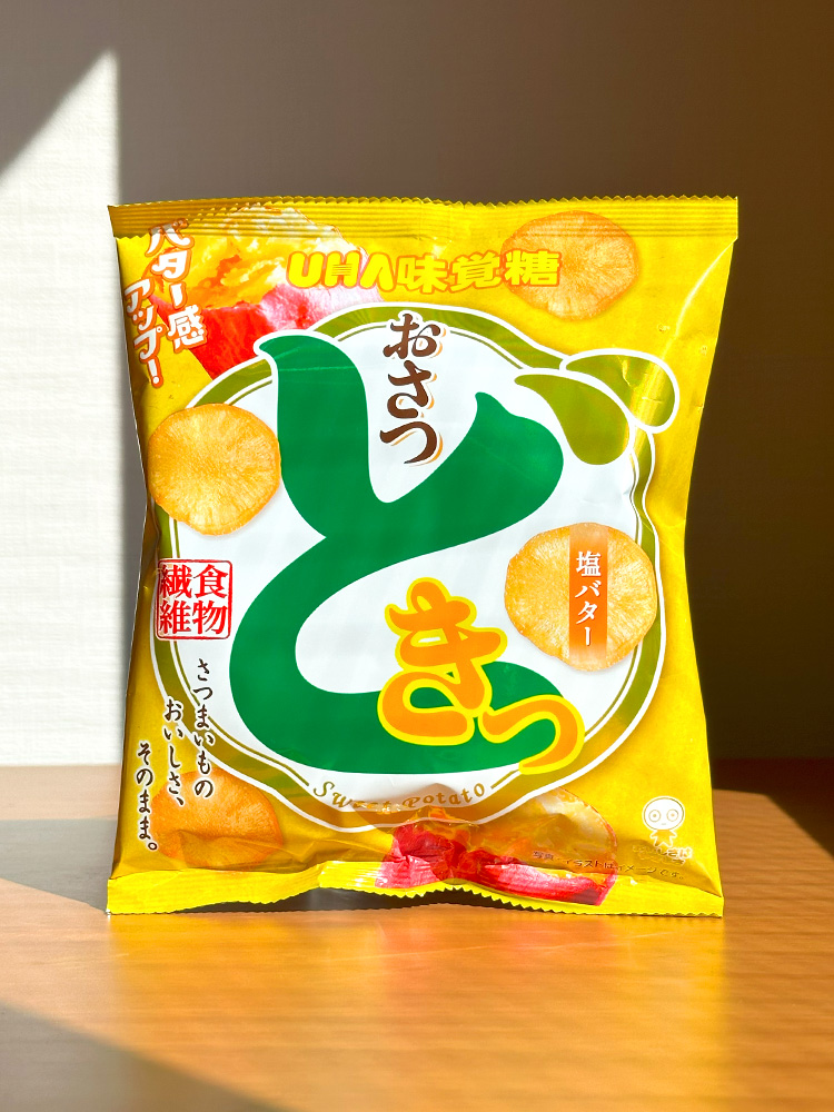 UHA 오사츠도킷 소금버터, 65g, 1개