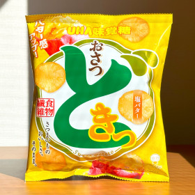 UHA 오사츠도킷 소금버터, 65g, 1개