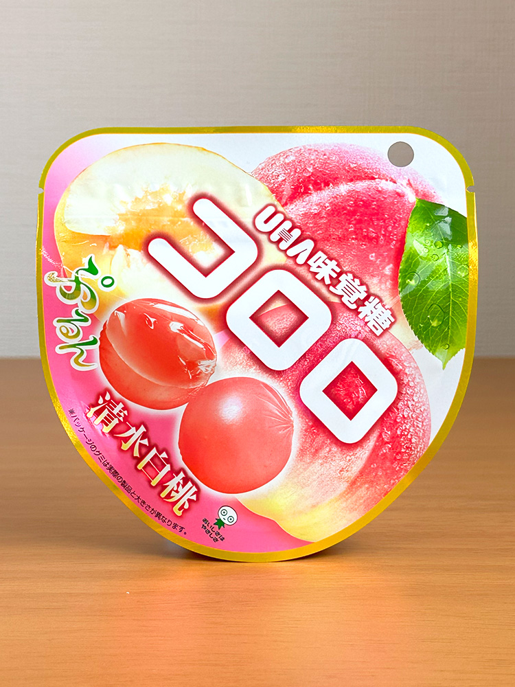 일본 젤리 UHA 미각당 코로로 백도, 40g, 1개