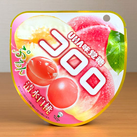 일본 젤리 UHA 미각당 코로로 백도, 40g, 1개