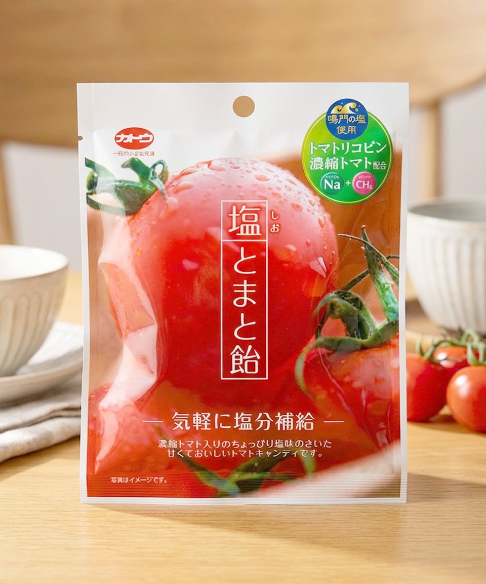 일본 카토제과 소금 사탕 시오 토마토, 58g, 1개