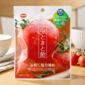 일본 카토제과 소금 사탕 시오 토마토, 58g, 1개