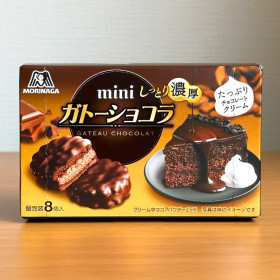 [ 모리나가 ] 미니 가토쇼콜라 초콜릿 크림맛 8개입 / 초콜릿 케이크 / 일본 초콜릿