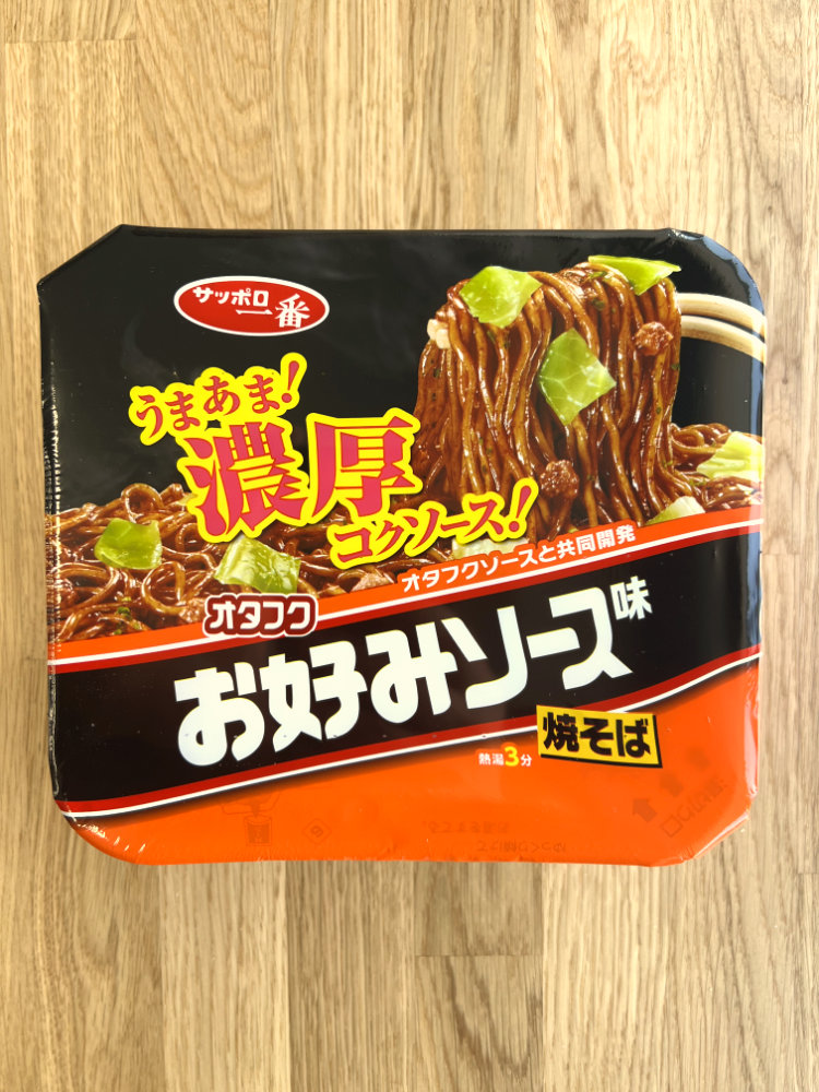 Sale [ 삿포로이찌방 ] 오타후쿠 오꼬노미소스 야끼소바 127g / 일본 컵라면