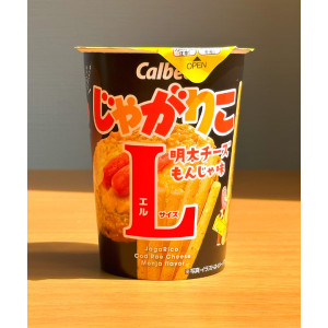 가루비 자가리코 멘타이 치즈 몬자 L 66g 일본 간식 쟈가리코