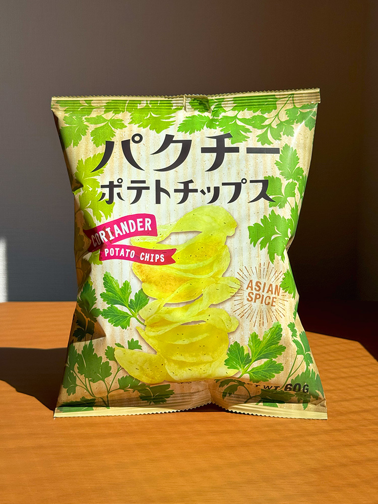 칼디 고수맛 포테이토칩 60g 일본 간식 감자칩