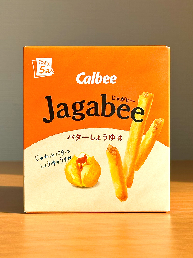 [ 가루비 ] 자가비 버터 쇼유맛 박스 75g / 버터 간장맛 / 일본 과자