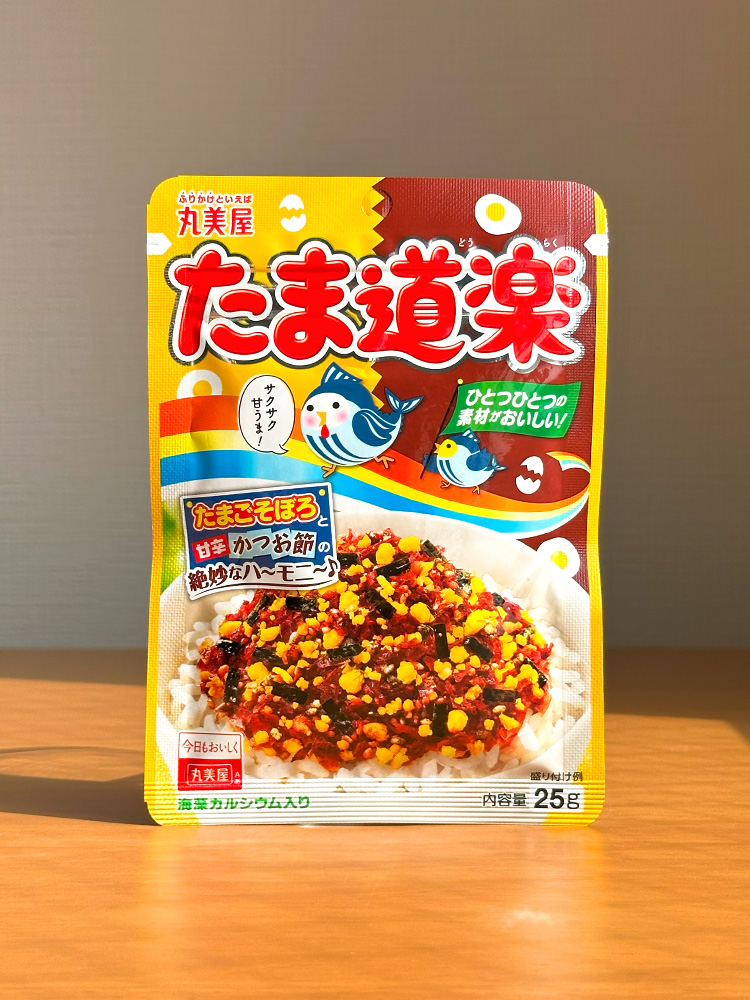 [ 마루미야 ] 타마도라쿠 25g / 계란&가쓰오부시맛 / 일본 후리카케