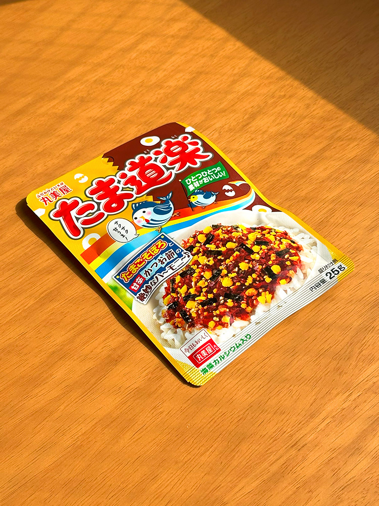 [ 마루미야 ] 타마도라쿠 25g / 계란&가쓰오부시맛 / 일본 후리카케