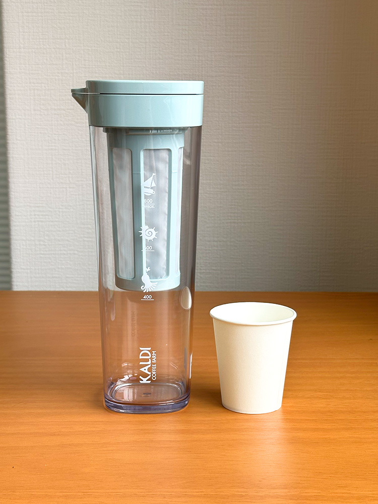 칼디 미즈다시 냉침 보틀 1.1L, 블루