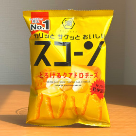 [ 코이케야 ] 스콘 콰트로 치즈 73g / 치즈맛 콘스낵 / 일본 과자