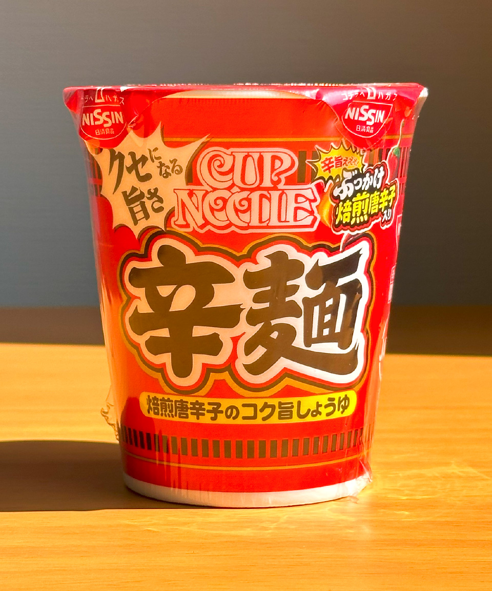 닛신 컵누들 일본 컵라면 카라멘, 82g, 1개