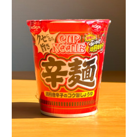 닛신 컵누들 일본 컵라면 카라멘, 82g, 1개