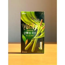 일본 빼빼로 글리코 포키 진하고 떫은 말차, 52g, 1개