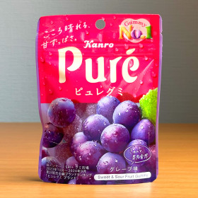 일본 젤리 칸로 퓨레구미 포도, 56g, 1개