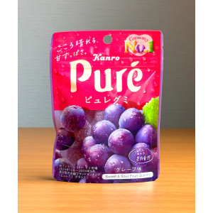 일본 젤리 칸로 퓨레구미 포도, 56g, 1개