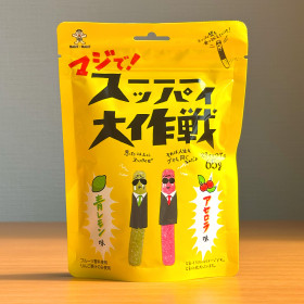 일본 젤리 왕왕재팬 슷파이 대작전 레몬 / 아세롤라 체리, 65g, 1개