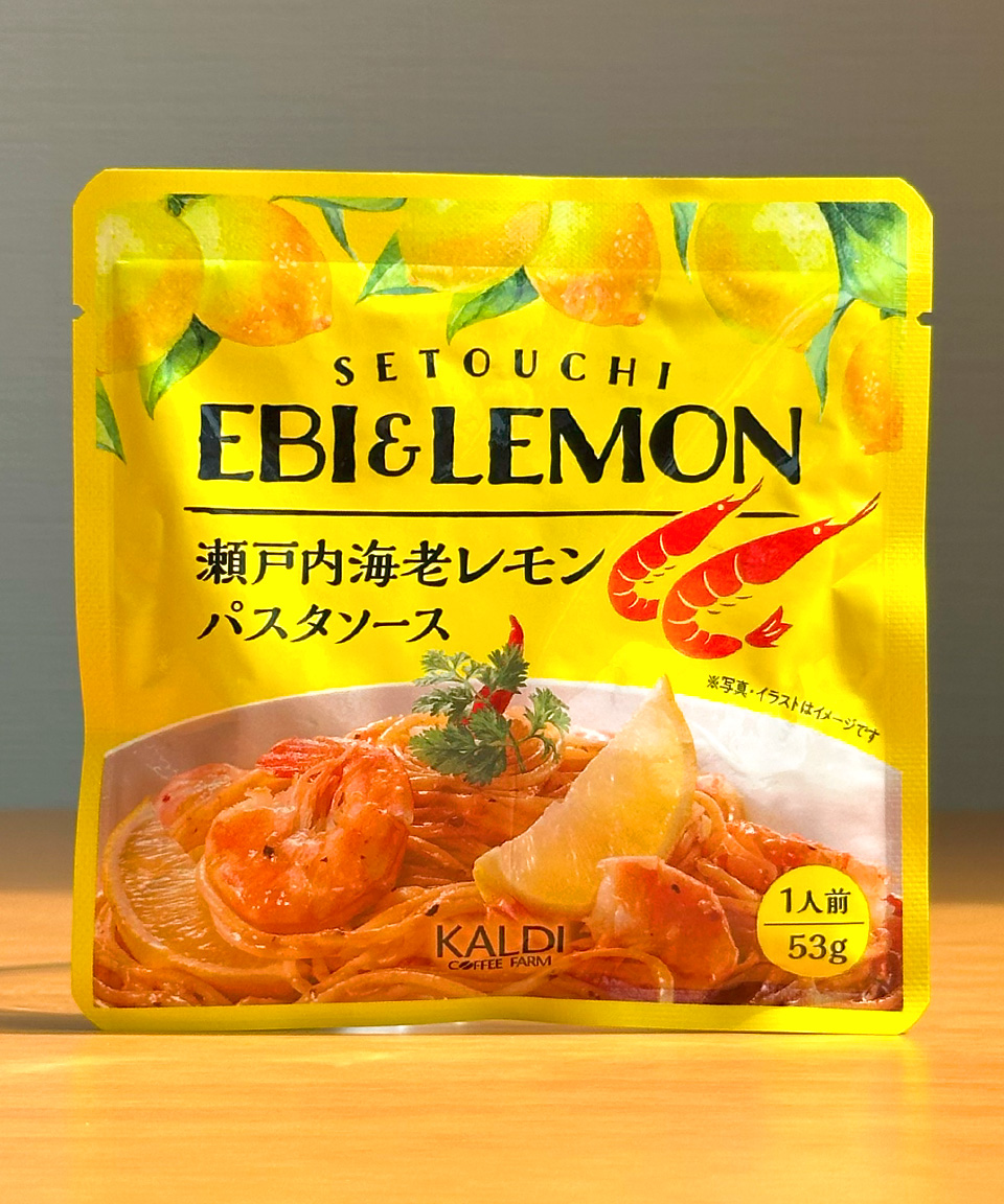 칼디 세토우치 새우 레몬 파스타 소스 53g 일본 소스