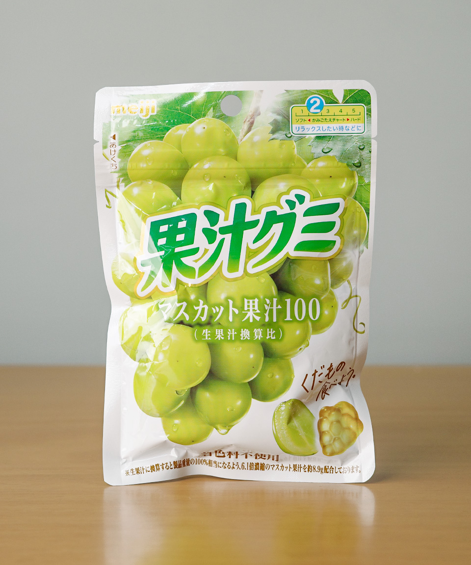 일본 젤리 메이지 과즙 구미 머스캣, 54g, 1개