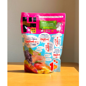 대용량 돈키호테 곤약젤리 포도&복숭아&사과&망고 1kg 일본 젤리