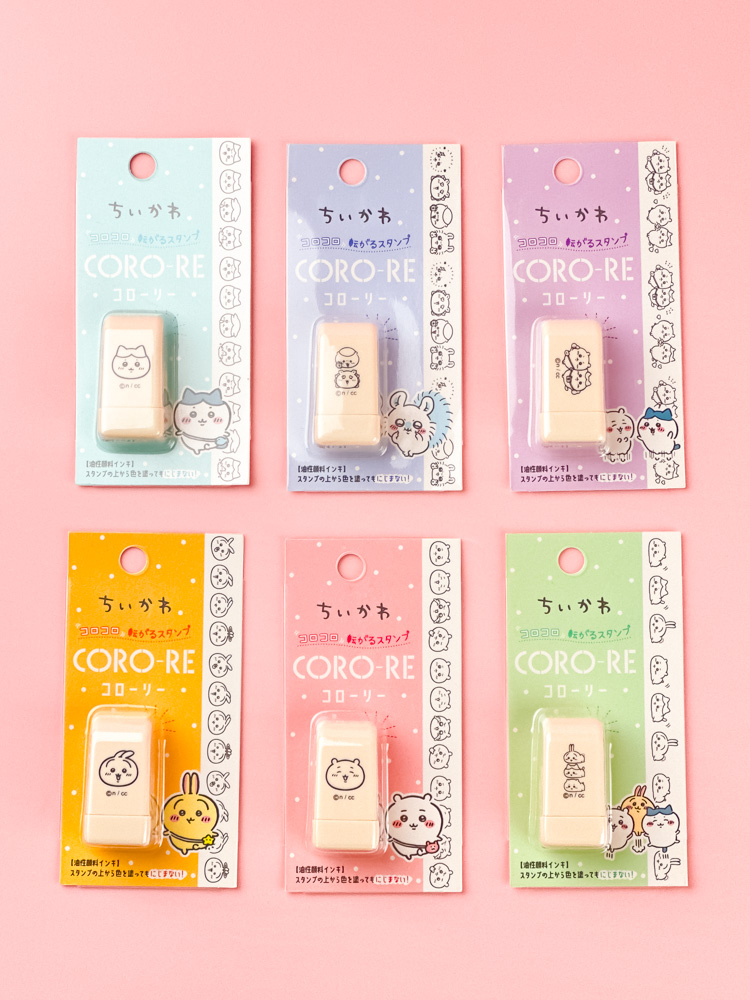 치이카와 코로리 롤러 스탬프 치이카와 친구들