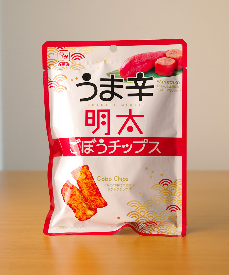 칼디 카모이 매콤 명란 우엉칩 30g 일본 간식
