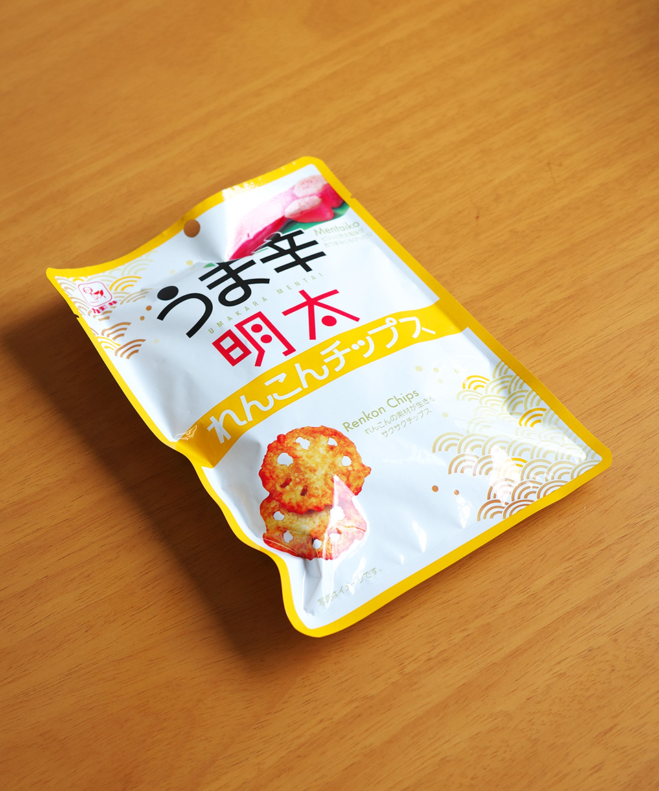 칼디 카모이 매콤 명란 연근칩 27g 일본 간식