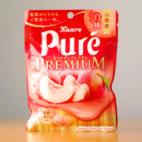 일본 젤리 칸로 퓨레구미 프리미엄 백도, 54g, 1개