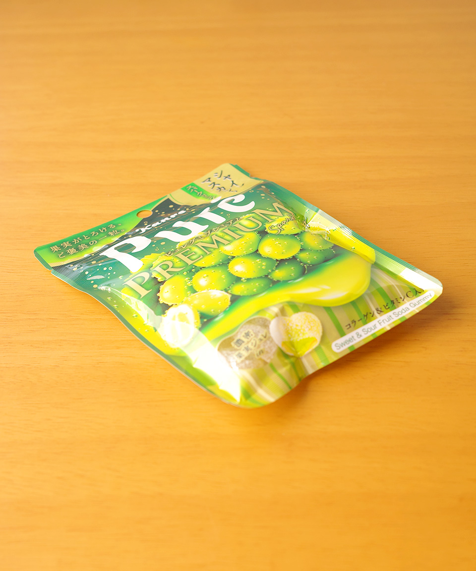 일본 젤리 칸로 퓨레구미 프리미엄 샤인머스켓 스파클링, 54g, 1개