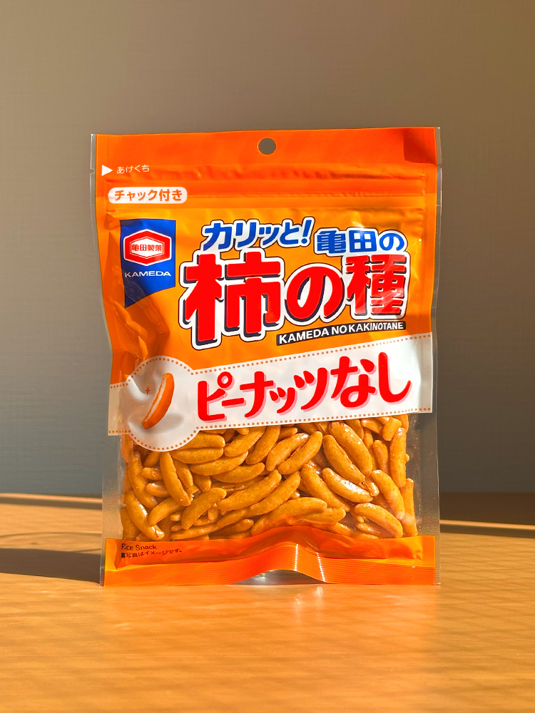 카메다 땅콩 없는 카키노타네 100g 일본 간식