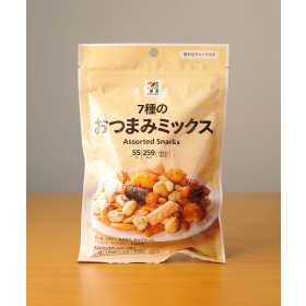 일본 안주 세븐일레븐 7종의 안주 믹스 55g