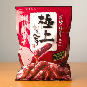 야마와키 극상 카린토우 일본 맛동산 간식 흑당, 117g, 1개