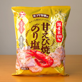 일본 센베이 혼다제과 단새우 구이 김 소금맛 57g