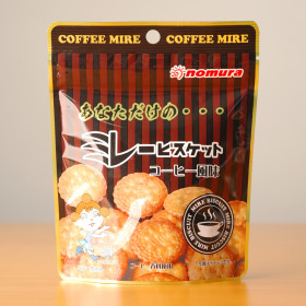 일본 과자 노무라 미레 비스킷 커피맛 40g